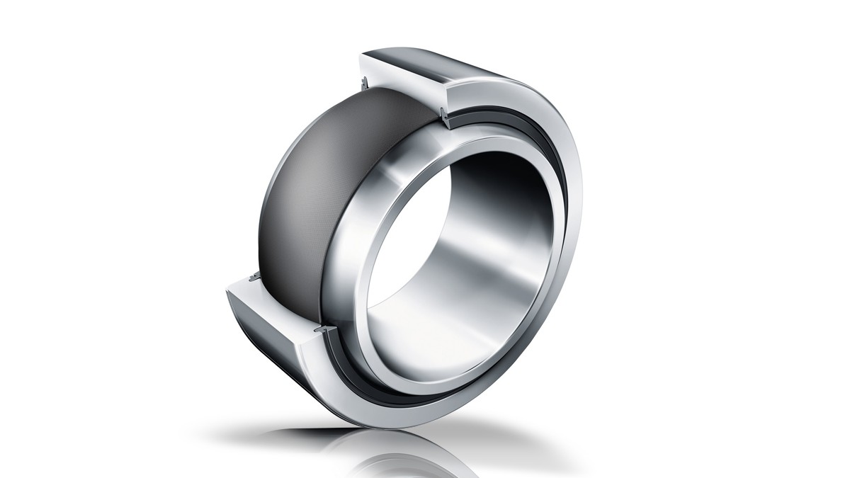 Maintenance-free spherical plain bearing