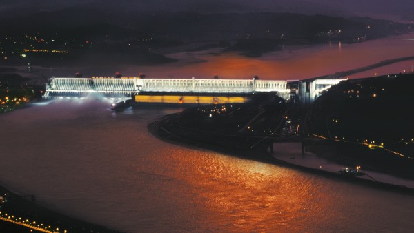 Conventional hydro power: Three Gorges Dam in China 