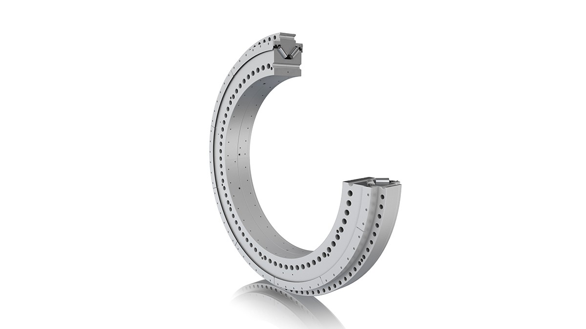 Flange-mounted double-row FAG tapered roller bearing (flange bearing)